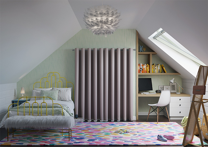 Carina, Raspberry - Made to Measure Curtains - Image 7